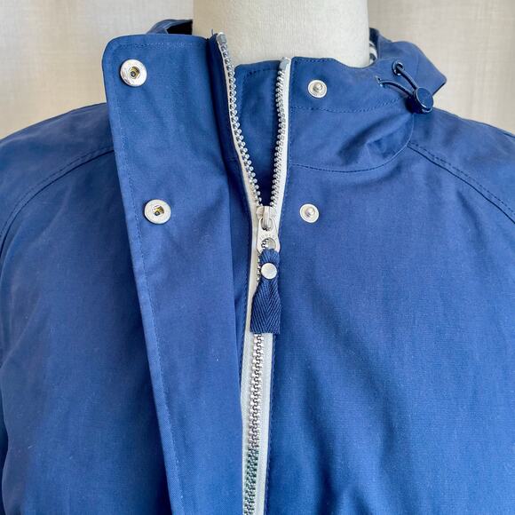 Joules Shoreside Waterproof Hooded Coat Navy Rain Jacket Preppy Classic Plus 22 - Picture 9 of 14